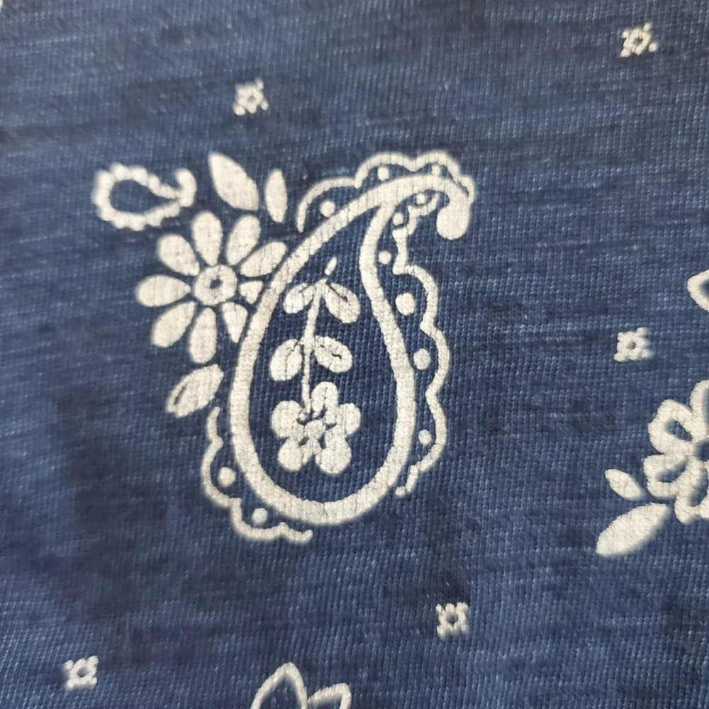 K1408 * Gymboree Girls Floral Paisley Print Dress Indigo Blue Size 3T